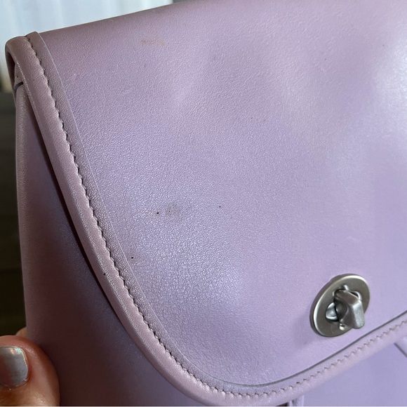 Vintage Rare Lavender Coach Mini Daypack - Picture 4 of 10